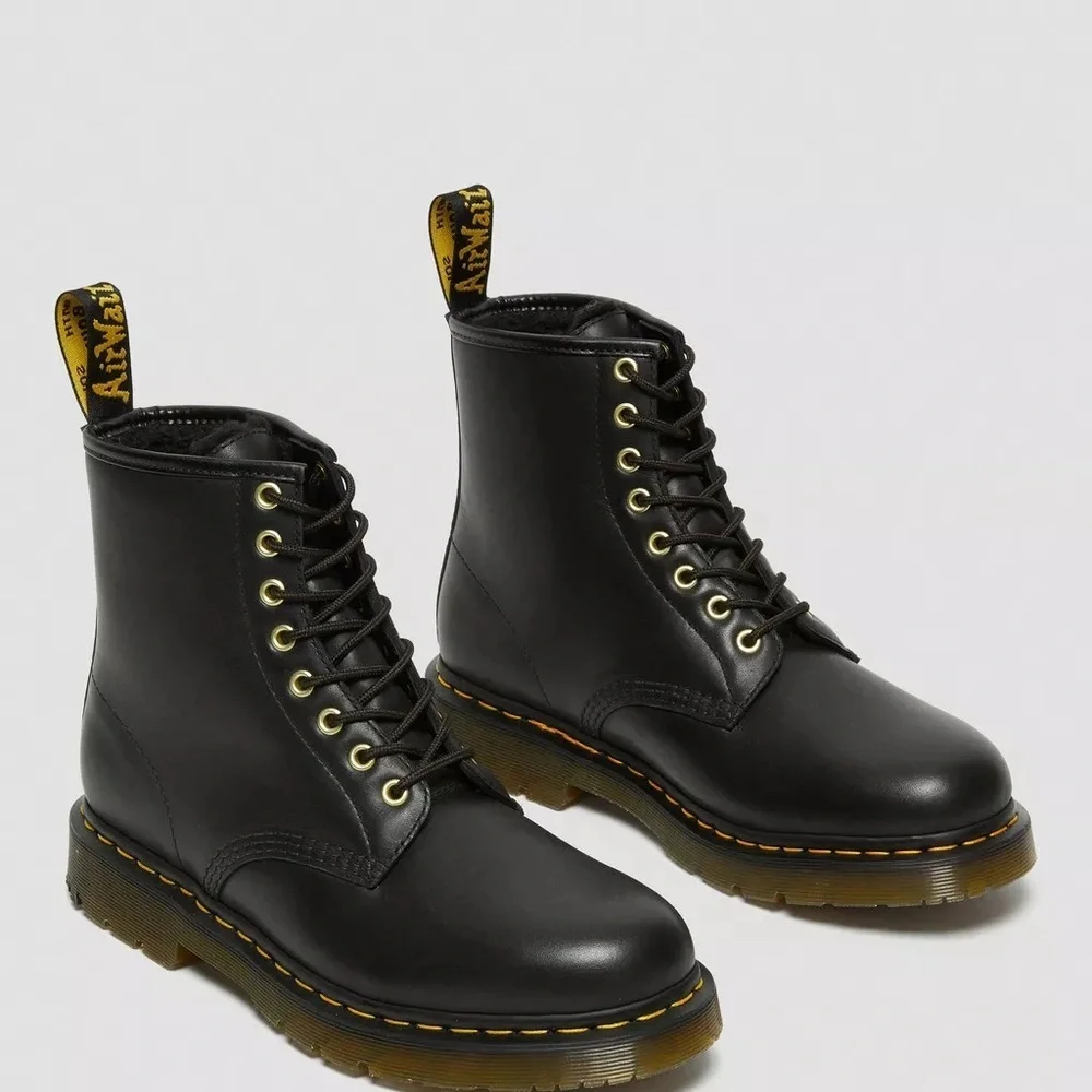 Dr. Martens 1460 WarmWair Grizzly Leather Boots